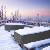 4 Sizes Waterproof Outdoor Furniture Cover Garden Rain UV Chair Table Protector